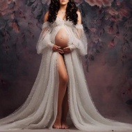 Mojito Maternity Photoshoot Dress Enabling Style Expression in Various Setting Stretch Fabric Matern