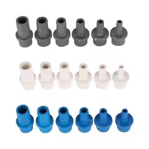 4Pcs 20mm to 8/10/12/14/16/18mm PVC Hose Connector Quick Connector Hard Tube Plastic Pagoda Joint PV