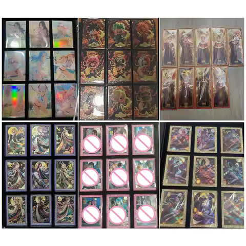 Anime One Piece WQ SSS Set of Cards Nami Vivi Hancock Yamato Robin Collection Cards Christmas Birthd