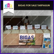 ➳ ⛅ ☃ BIGAS FOR SALE Tarpaulin Banner  Bigas For Sale Tarpaulin  FREE Eyelets  3 sizes available
