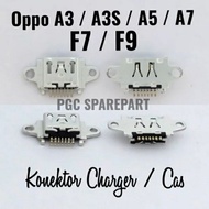 Original Oppo A3 A3S A83 A5 A7 F5 F7 F9 Connector Charging Cable