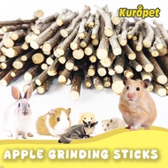 KUROPET | Apple Stick Hamster Toy with Safe Packaging, Apple Orchard Stick Hamster