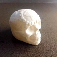 Aztec Death Whistle - White