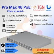 Ubiquiti Unifi Switch Pro Max 48 PoE USW-Pro-Max-48-PoE *UK Power Cord*