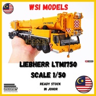 WSI Models | Liebherr LTM1750 Mobile Crane Model Diecast Scale 1/50 Model