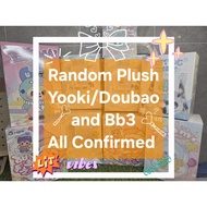 🌸Yooki/Bb3/Doubao🌸Random Plush, All confirmed🌸