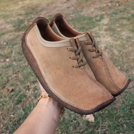 ส่งฟรี 8.5Uk 9Us รองเท้า Clarks Natalie Suede Shoes Pre-owned Authentic