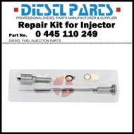 Fuel Injector Repair Kit for Injector Ford Ranger Mazda BT-50 3.0D WEC 2006- / 0445110249 / Nozzle D