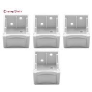 1 Inch Blind Brackets White Profile Box Mounting Bracket Window Blinds Headrail Bracket