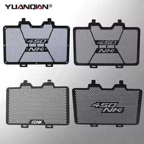 FOR CFMOTO 450NK 2022 2023 2024 2025 Motorcycle Radiator Grille Guard Protector Water Tank Protectio
