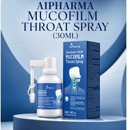 AIPHARMA MUCOFILM THROAT SPRAY (30ML) | RELIEVES SORE THROAT & DRY COUGH | MOUTH ULCER CARE