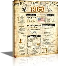 62th Birthday Party Decorations Supplies Anniversary Card Gifts for Man/women Turning 62Years Old Ba