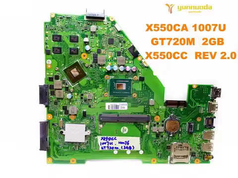Original for ASUS X550CC laptop motherboard X550CA WITH 1007U CPU GT720M 2GB GPU X550CC REV 2.0 100%