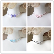 Lolita Necklace Dress Clavicle Chain lolita Necklace Lace Two-Dimensional Fashion Neck Chain C26.04.