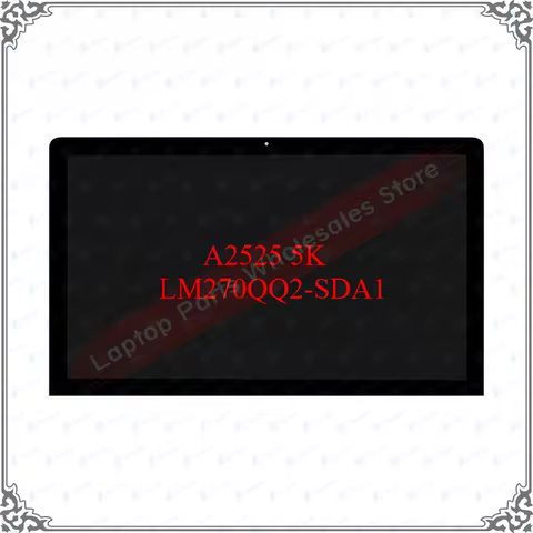 For Apple Studio 27 Inch A2525 5K 6091L-4435A LM270QQ2-SDA1 LM270QQ2 SDA1 Mid 2022 LCD Screen Full A