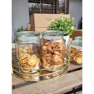 Balang Kaca Air Tie Jar With Lids 800ML
