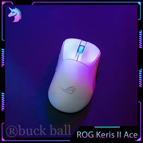 ROG Keris II Ace 3Mode Gamer Mouse 4K 8K Wireless Bluetooth Mouse Lightweight 8000HZ 54g 42000DPI Lo