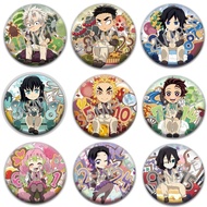 Anime Demon Slayer Merchandise HD Birthday Badge Zenitsu Mili Muichiro Butterfly Ninja Nine Pillars 