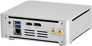 HUNSN 4K Mini PC, Desktop Computer, Server, Intel Quad Core I5 7300HQ, Windows 11 Pro or Linux Ubuntu, BM21, Wi-Fi 6, BT 5.2, DP, HDMI, 6 x USB3.0, Type-C, LAN, Smart Fan, 8G RAM DDR4, 128G SSD