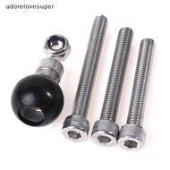 AD1MY Motorcycle Handlebar Clamp Base 1 inch 25mm Ball with M8 Screws for Ram Mount Martijn