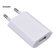 turbobo USB Power Adapter Universal Fast Charging EU Plug Mobile Phone Wall Charger Adapter for Travel