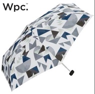 【💥W.P.C. 雨傘系列】Wpc. 積木幾何 簡約 迷你 短雨傘 折疊傘 縮骨遮 黑白色 日本直送