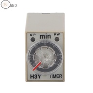 WF  Timer Relay H3Y-2 Delay 8 Pin 0-60 Minutes Dial Type 5A for Multiple Purpose(110VAC)