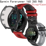 Garmin Forerunner 165 265 Music Smart Watch Case Screen Protector Cover Shell Accessories For Garmin