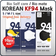 [Made in Korea] Bio mate KF94 mask / Bio self care / 4 PLY Disposable Face Masks / Original Box 50pcs