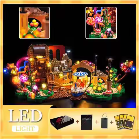 luxury quality LED Lighting Set for Lego 21360 Chocolate Factory (Only Led Light,Without Blocks Mode