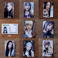 Newjeans HANNI HAERIN PHOTOCARD