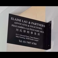 DIY CUSTOM MADE wall shop signboard papan iklan dinding mordern kedai jimat