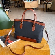 molisa กระเป๋าสะพายข้าง กระเป๋าถือผู้หญิง ผ้าไนลอน จุของได้เยอะ #3058