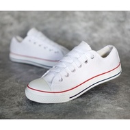 White And Red Sneakers