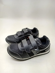 Promo Sepatu Ardiles BG-Rustle Velcro hitam / Sepatu Sekolah anak hitam putih / Sepatu Ardiles anak