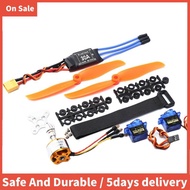 2200KV Brushless Motor 30A ESC  Plug SG90 9G Micro-Servo 6035 Propeller for RC Fixed Wing Plane Heli