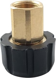 LQ Industrial High Pressure Car Wash Hose Water Gun Handle Conversion Copper Connector Inside M22 In