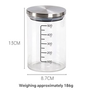 WALFOS With Scale, Heat-Resistant Glass Sealed Jar, Fermentation Culture Dish, Lubang Natural Yeast 