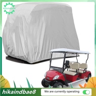 [hIkAi] 4 Passenger Golf Cart Cover 210D Oxford Waterproof Dustproof Roof Enclosure Rain Cover for E