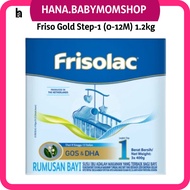 Frisolac Gold Step 1(0-12Months) 1.2kg Susu Formula Friso Gold Step 1 (0-12 Bulan) 1.2kg