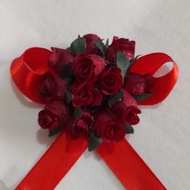 Bridesmaid flower bracelet - bridesmaid hand corsage - wedding corsage