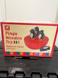 Pingu 企鵝家族 wooden toy Balance game
