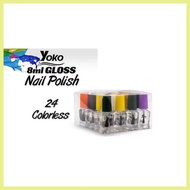 ஐ ➥ ① YOKO NAIL POLISH SET 24PCS 8ML