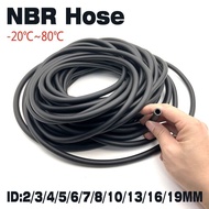 1M NBR Rubber Hose Oil Resistant Rubber Pipe ID 2 3 4 5 6 7 8 10 13 16 19mm Rubber Pipe Oil Pipe Nit
