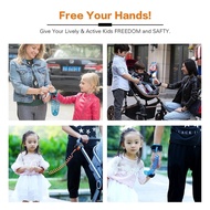 Child Wrist Band Toddler Kids Baby Safety Walking Adjustable 1.5 M Length E7q9