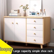 Kitchen cabinet dining storage cupboard household living room simple wall storage cupboard bedroom drawer storage chest