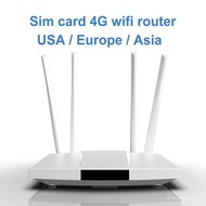 LC112 4G lte cpe SIM  wifi router 300m CAT4 32 ers RJ45 WAN LAN indoor wireless modem Hotspot dongle