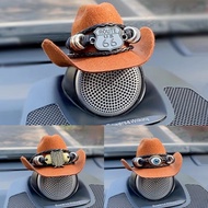[VOLVO] BOLVO VOLVO Cowboy Hat Ornaments Audio Central Decorations S60/90/XC60/90 Central Control De