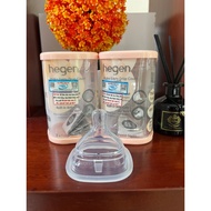 Hegen nipples No. 1, 2, 3, Y Fullbox box - Supports individual separation