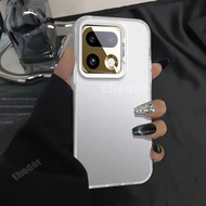 Casing For Realme 16 Pro+ 16 Pro 5G 2026 Case Metal Frosted Hard Couple Luxury Laser Cover For 16Pro